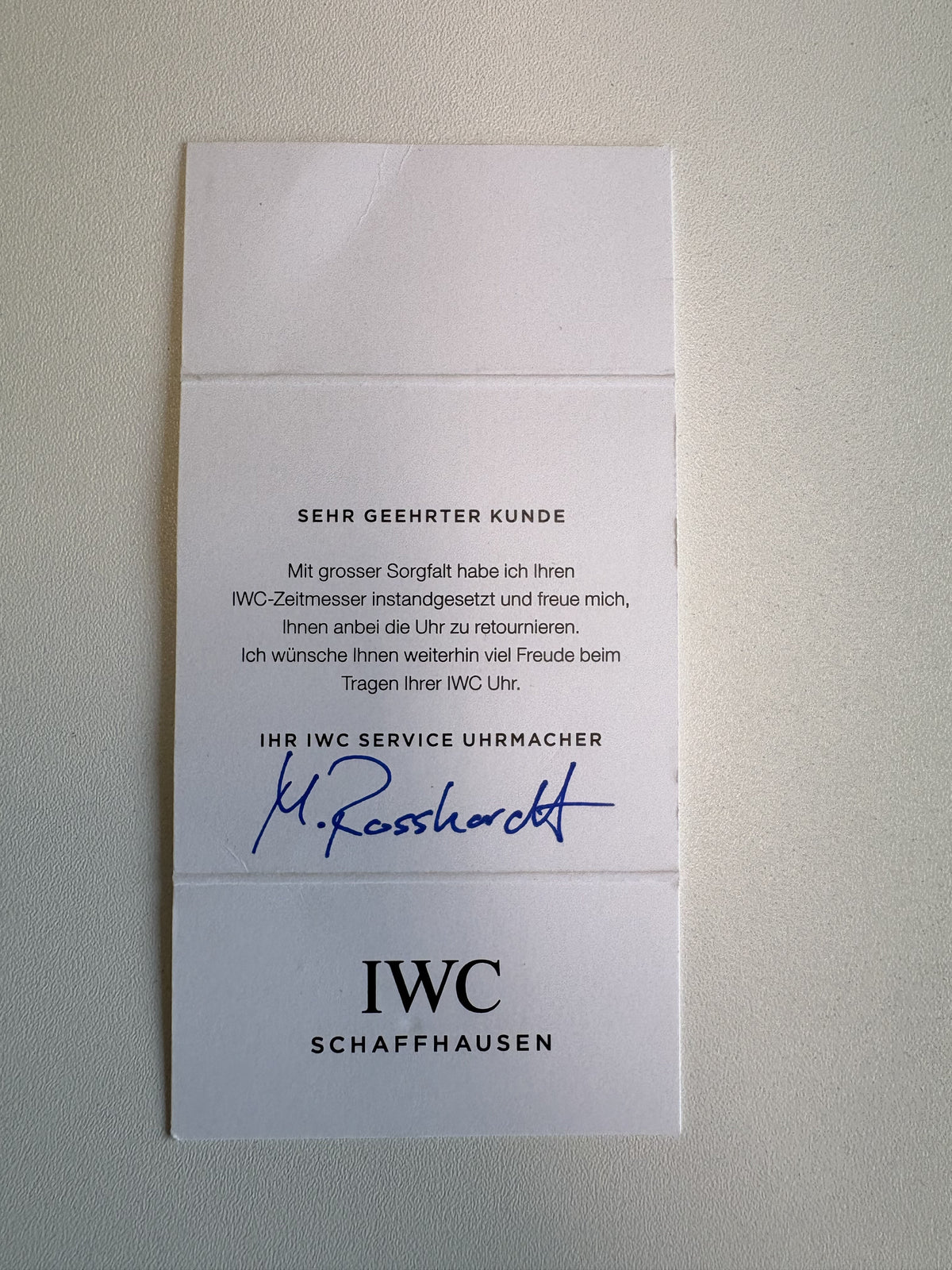 IWC MARK XI