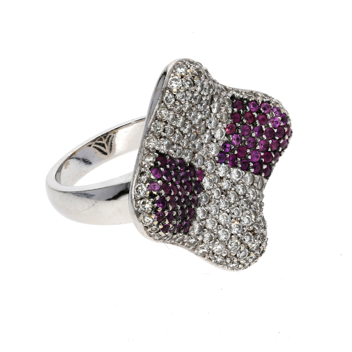Saphir-Brilant Ring