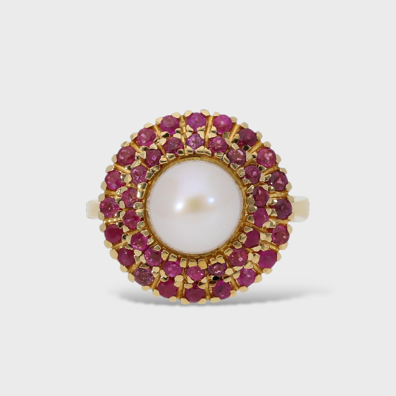 Perlen-Rubin-Ring online kaufen im Kalaeaz Onlineshop – Luxus Second Hand