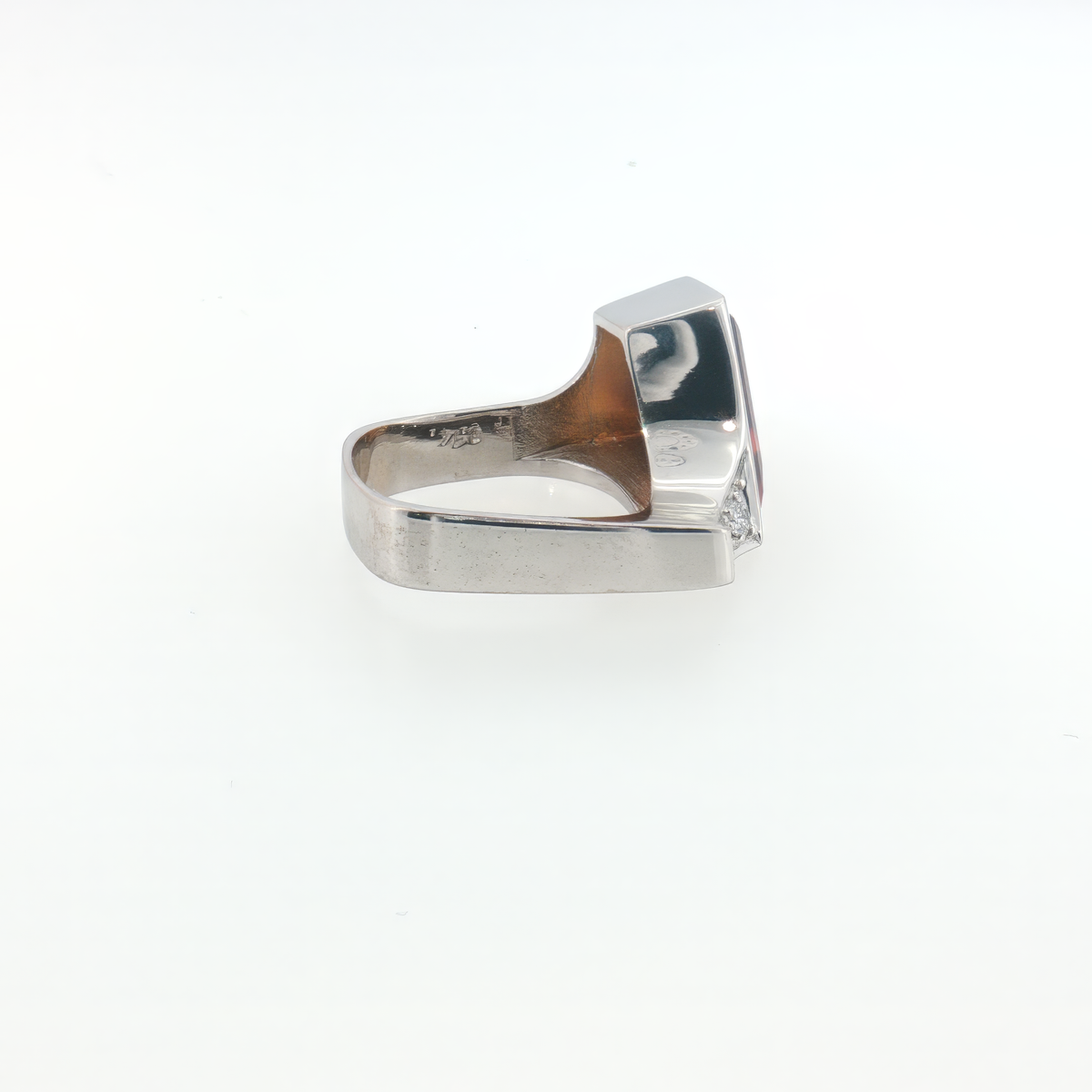 Citrin-Brillant Ring