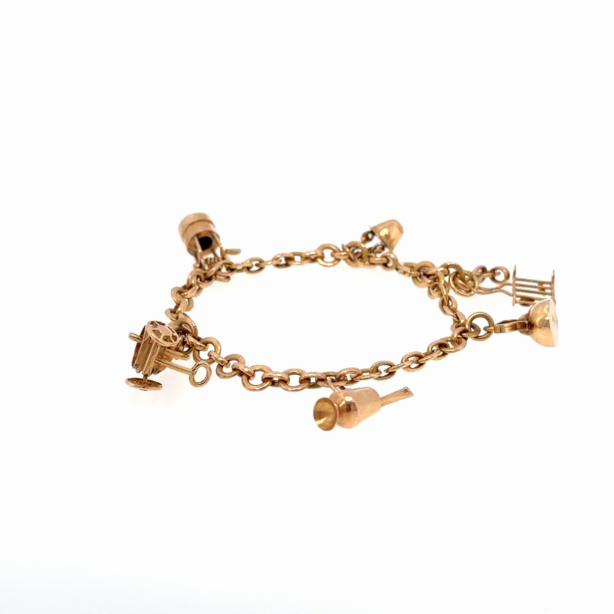 Charm-Armband "Gartenmotive"