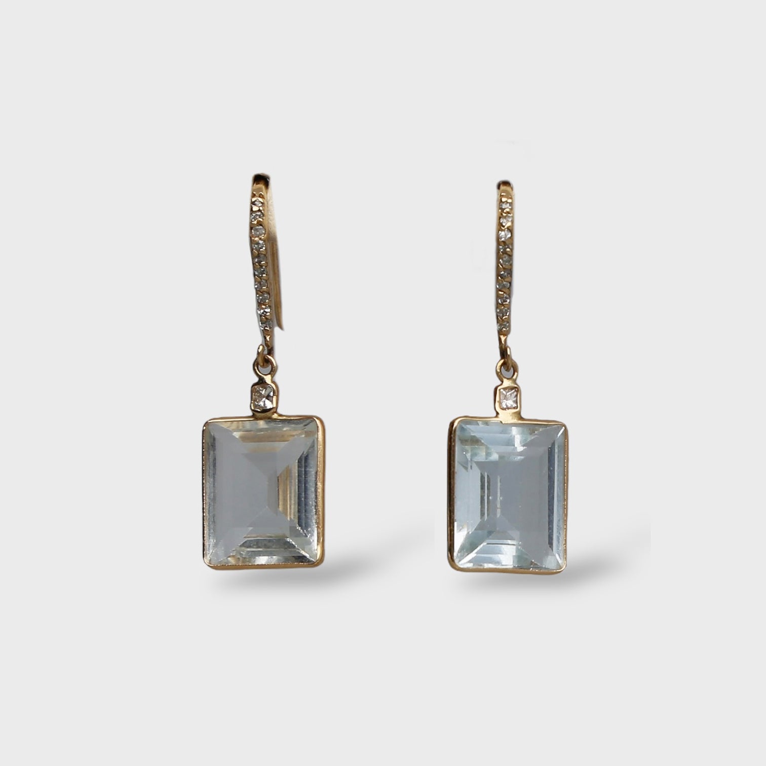 Ohrhänger Aquamarin online kaufen im Kalaeaz Onlineshop – Luxus Second Hand