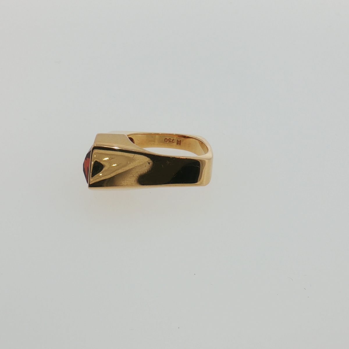 Citrin-Brillant Ring