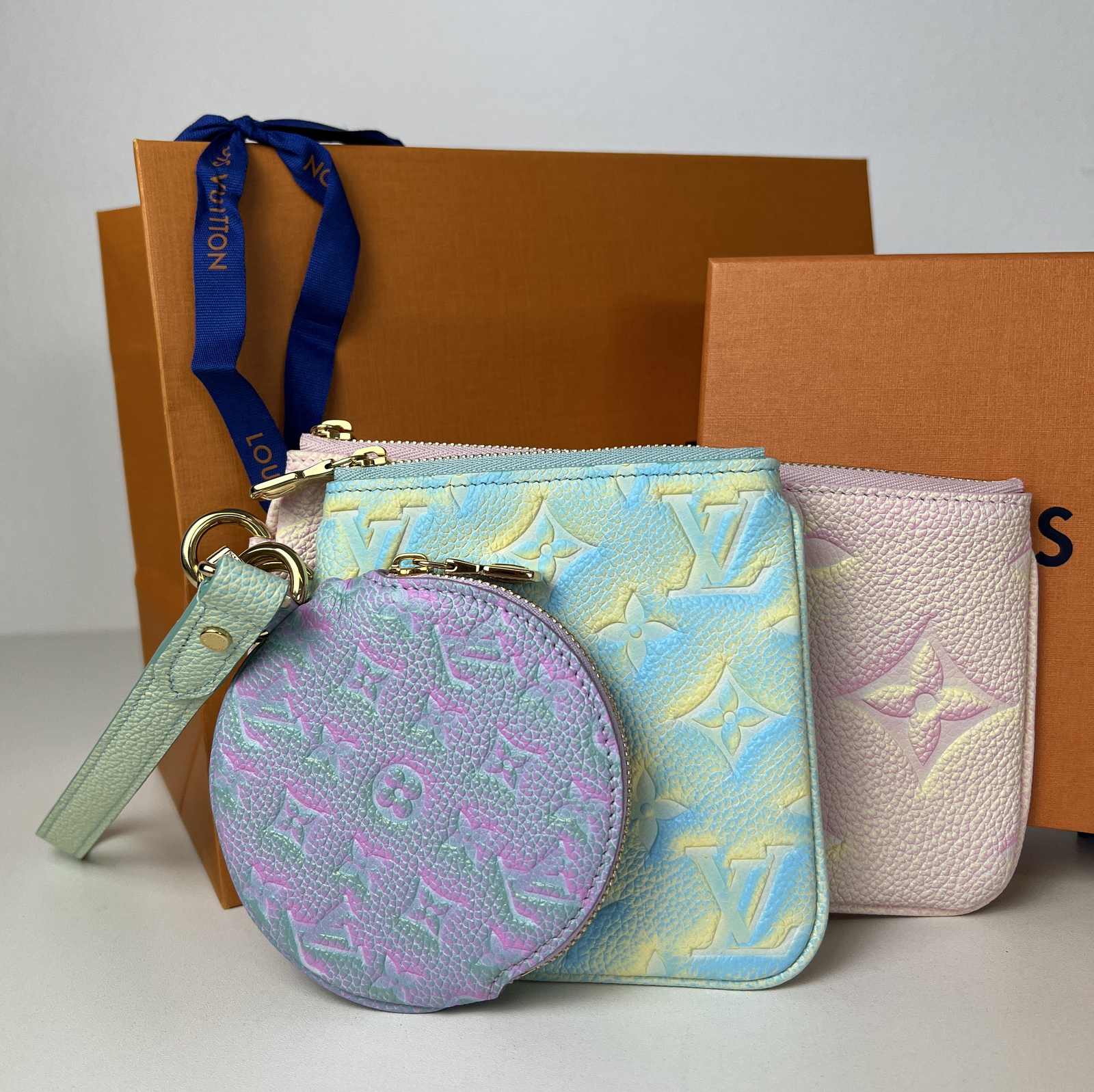 Louis Vuitton Trio Pouch Mongoram