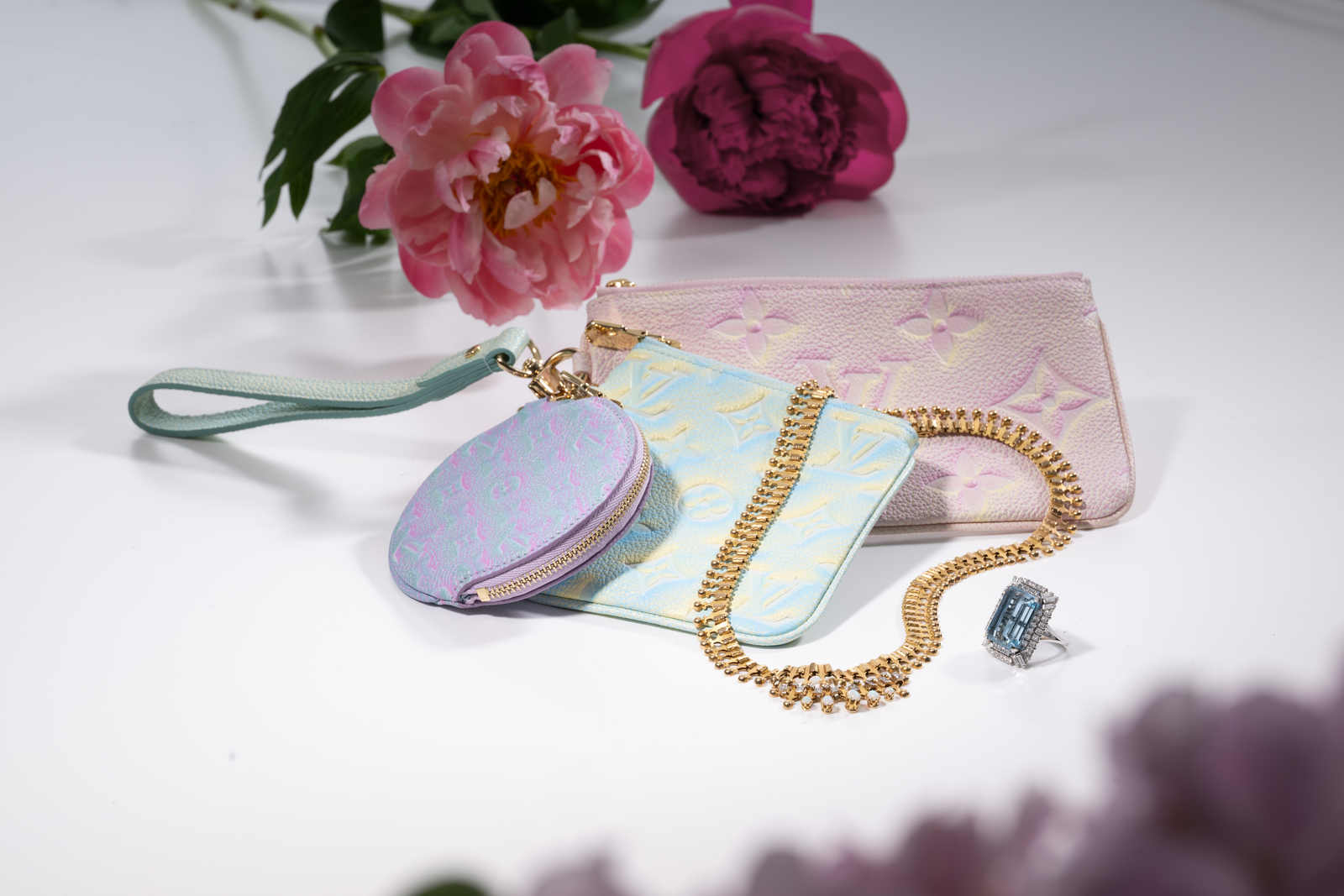 Louis Vuitton Trio Pouch Mongoram