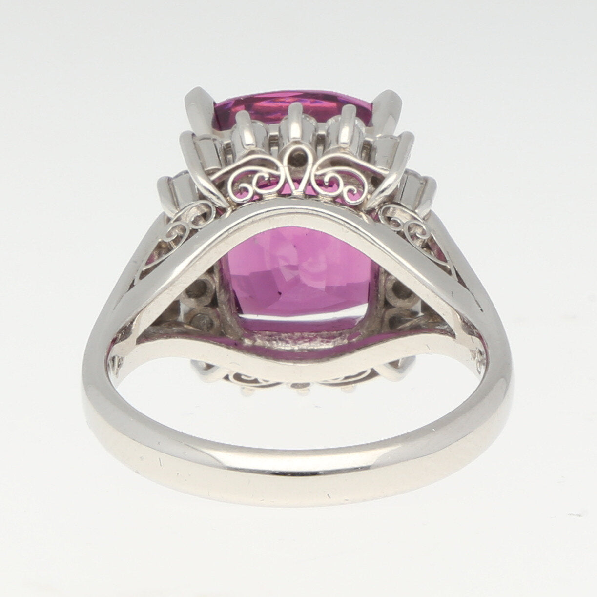 Rhodolith-Brillant Ring