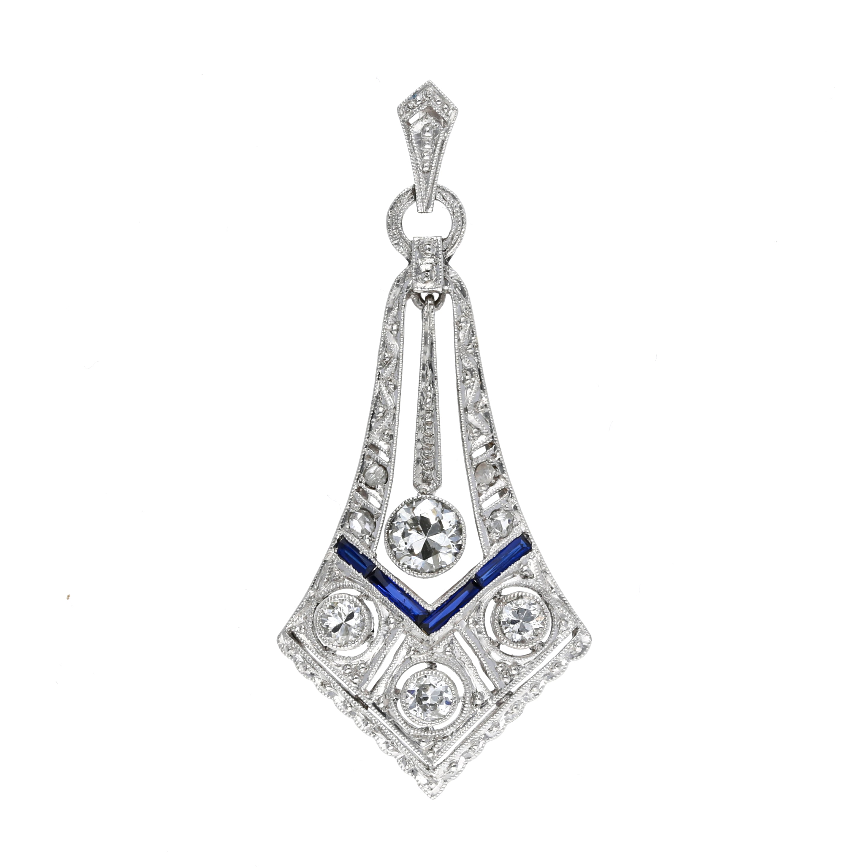 Anhänger im Art Déco Stil