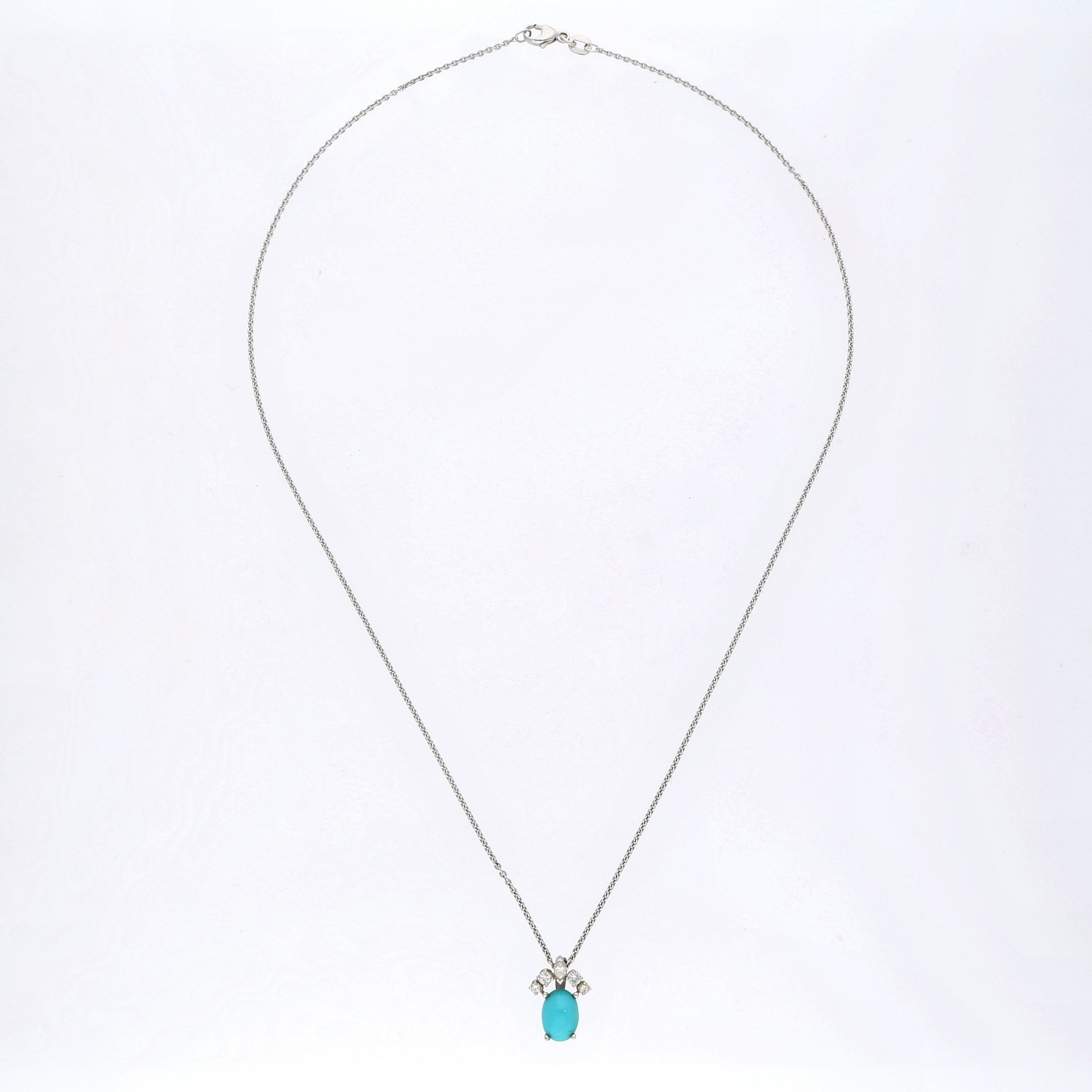 Diamant-Türkis Kette