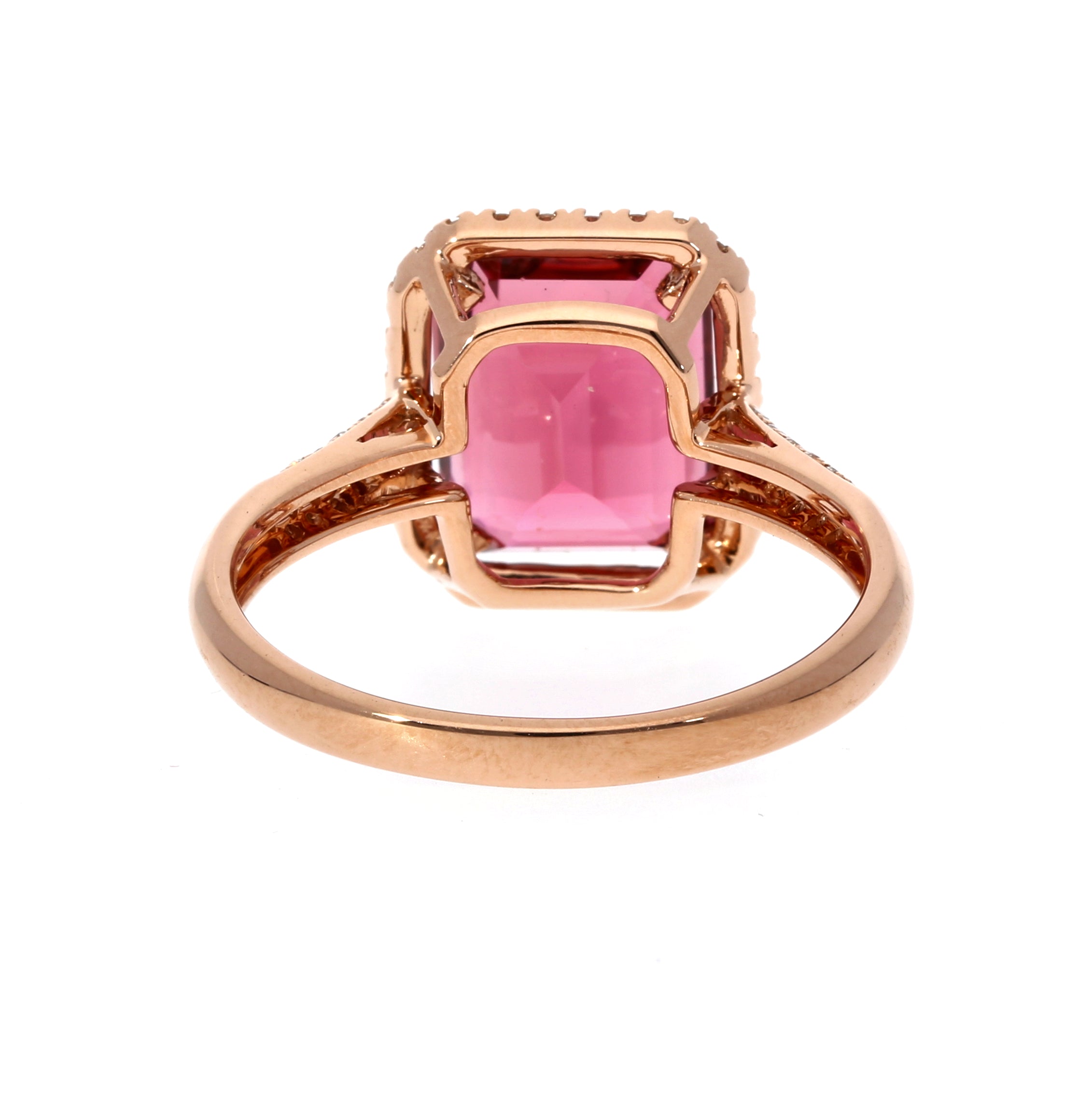 Turmalin-Brillant Ring