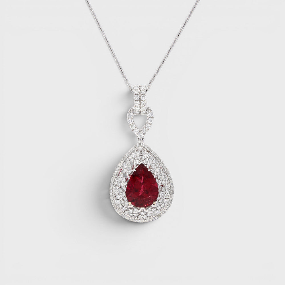 Turmalin-Brillant Collier