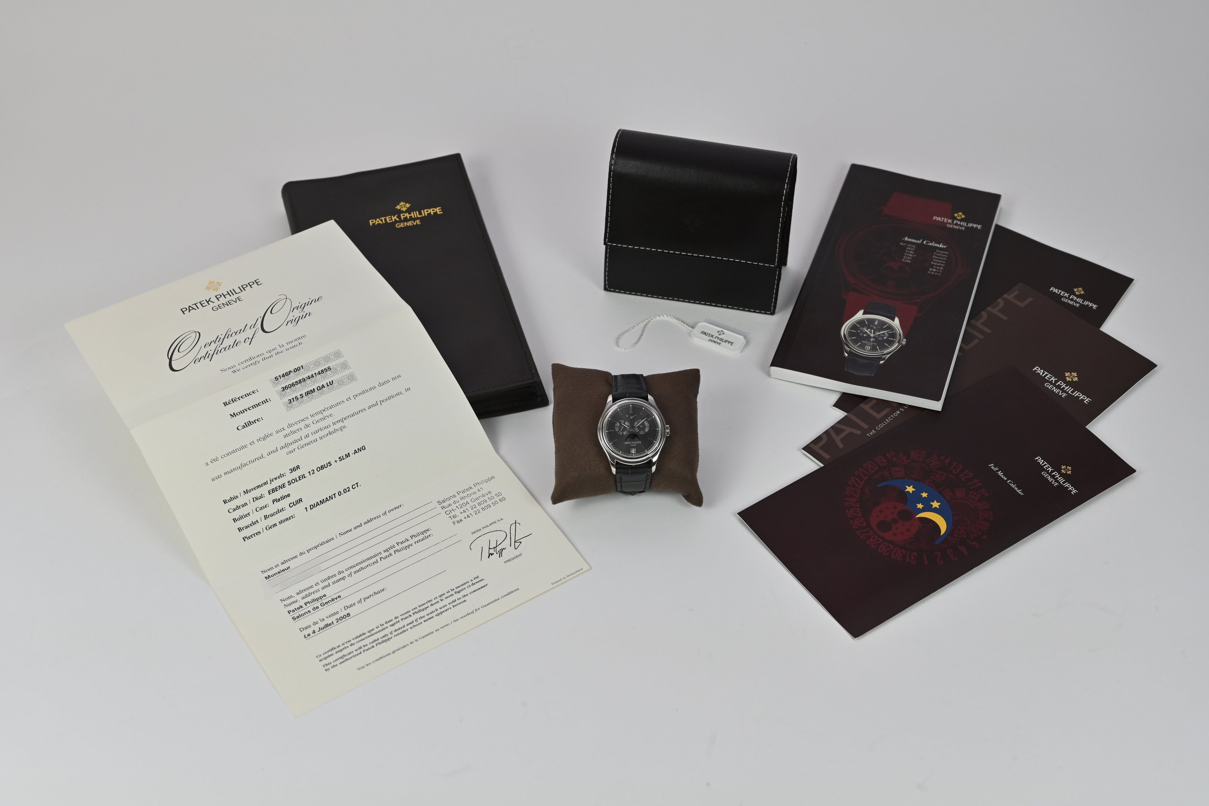 PATEK PHILIPPE Annual Calendar · Mondphase