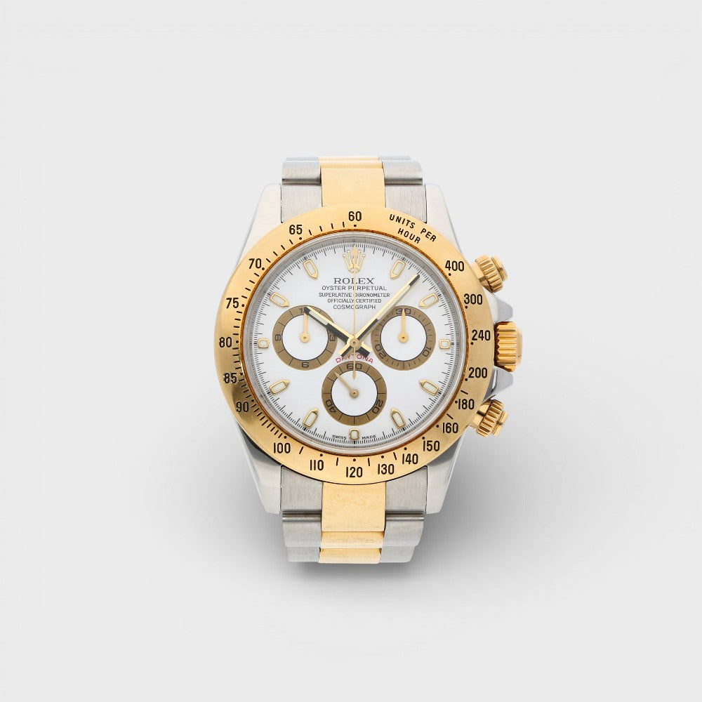 ROLEX Cosmograph Daytona Rolesor Jaune - Two-Tone Icon