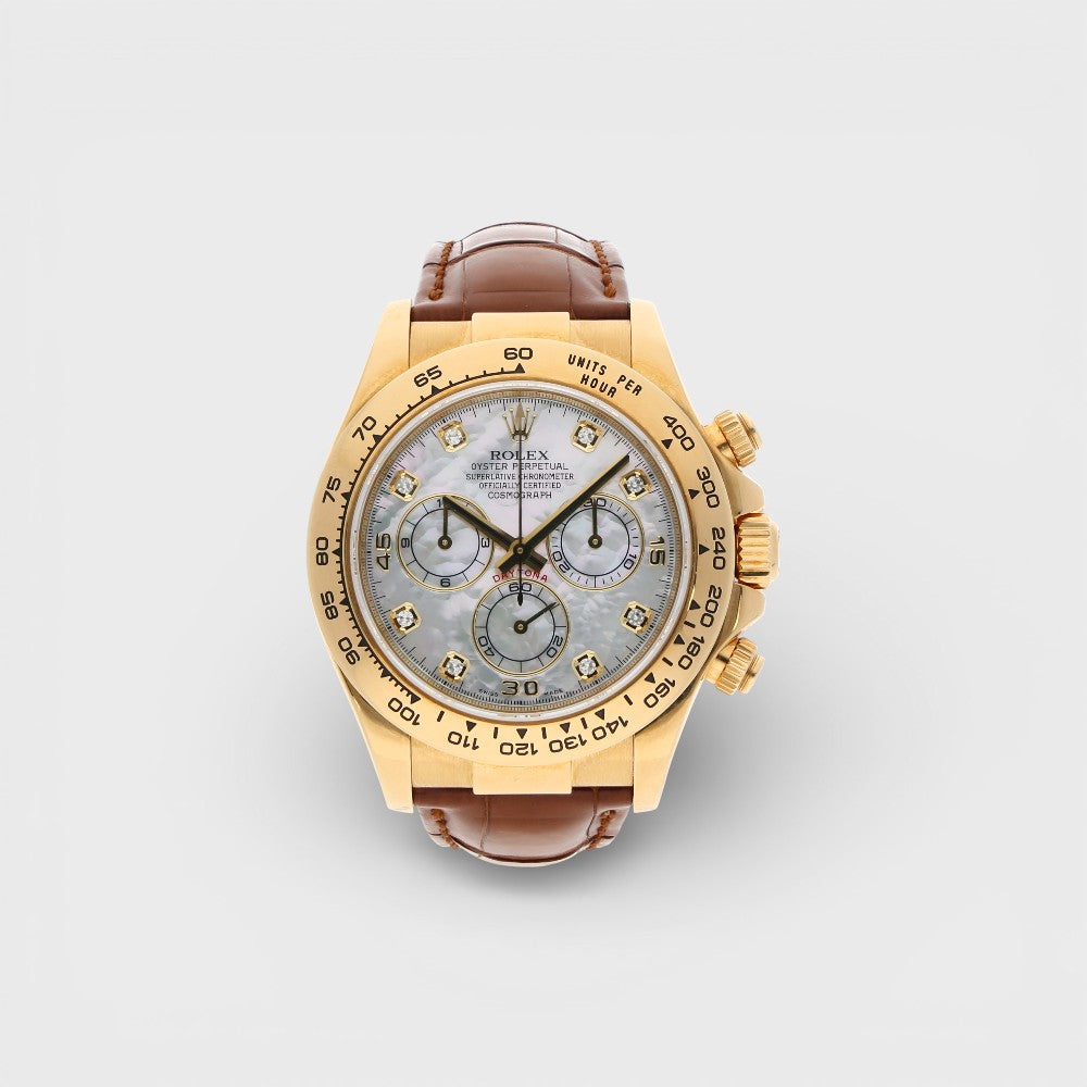 Rolex Oyster Perpetual Cosmograph Daytona "White Mother of Pearl"
