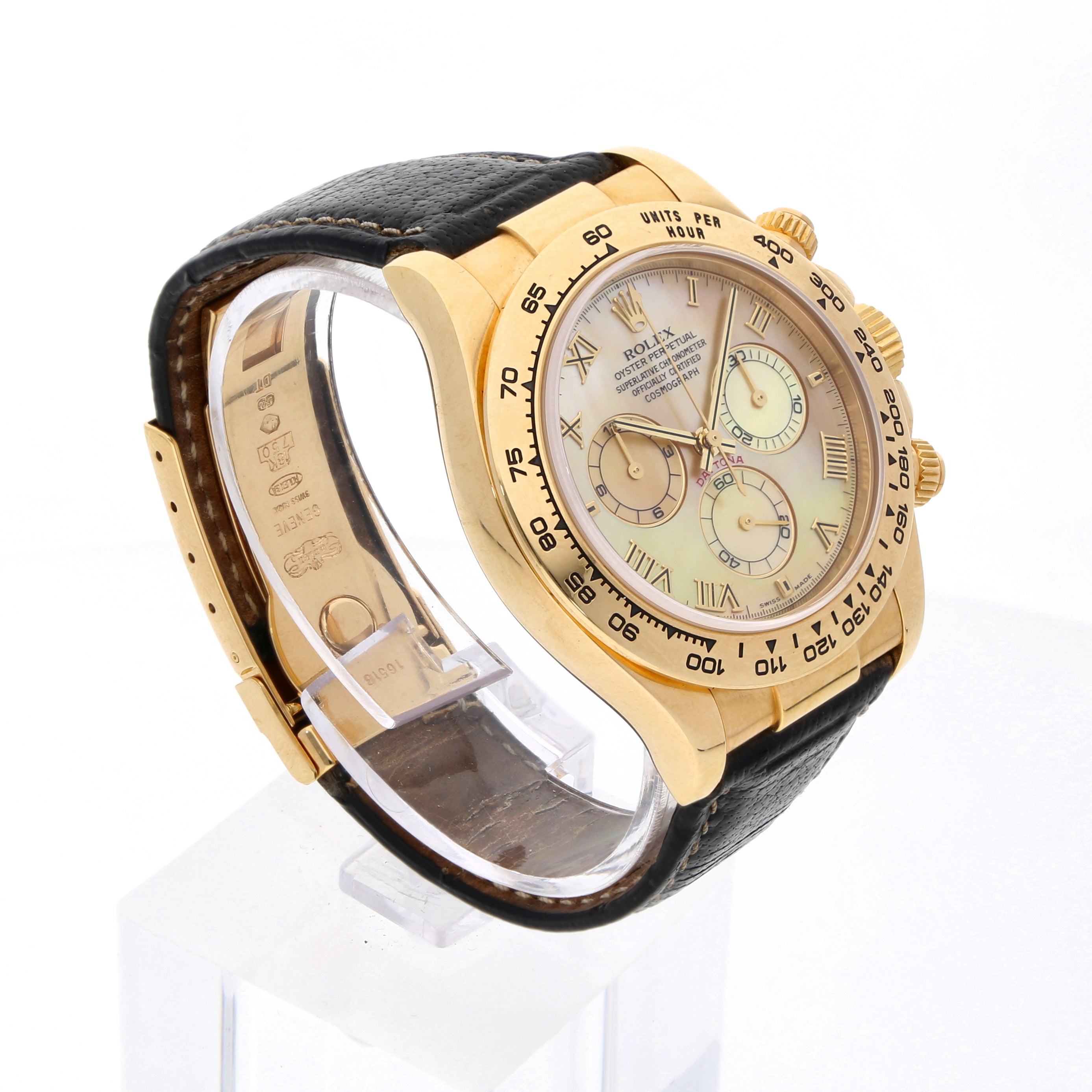 Rolex Oyster Perpetual Cosmograph Daytona "Yellow Mother of Pearl"