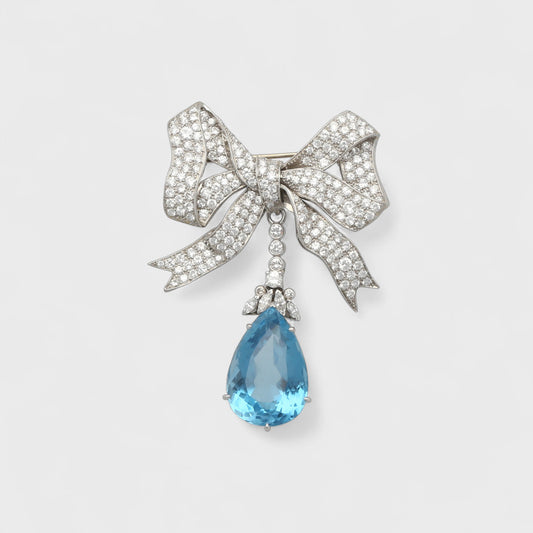 Topas-Brosche/Anhänger