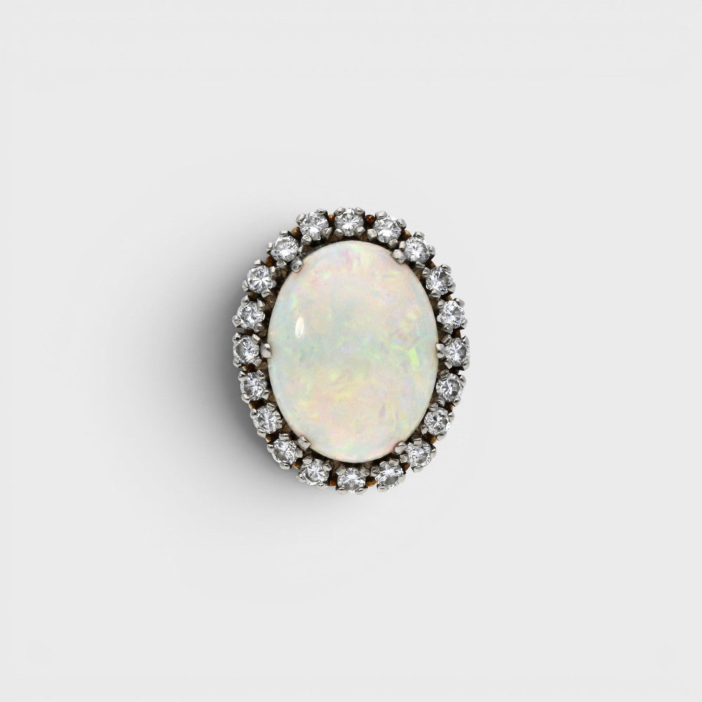 Opal Diamant Ring