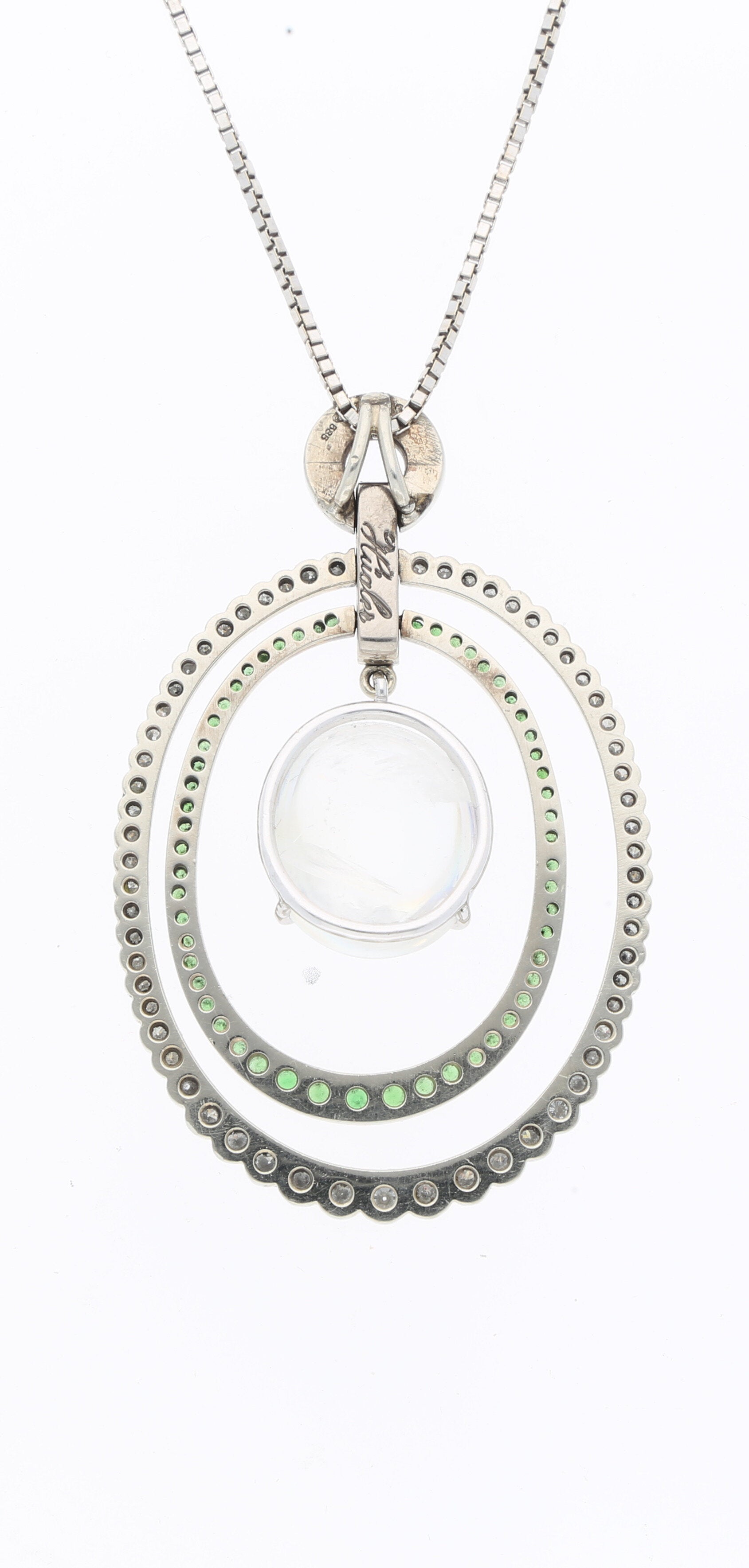 Smaragd Diamant Collier