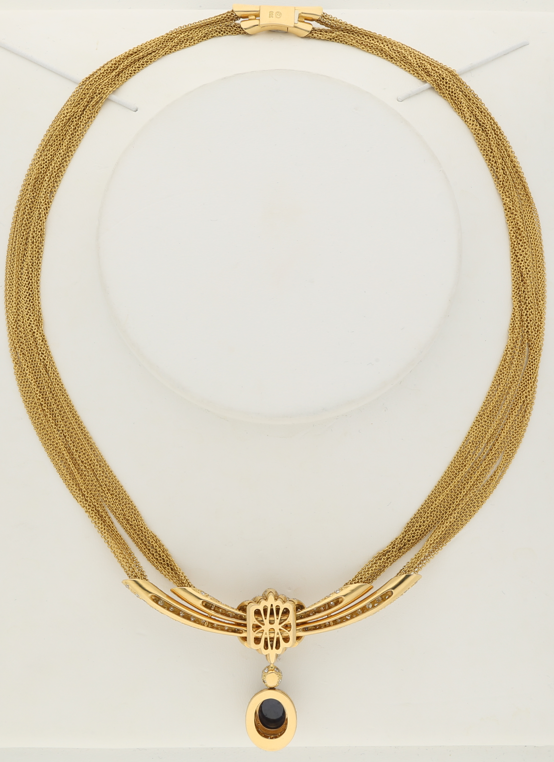Saphir-Brillant Collier