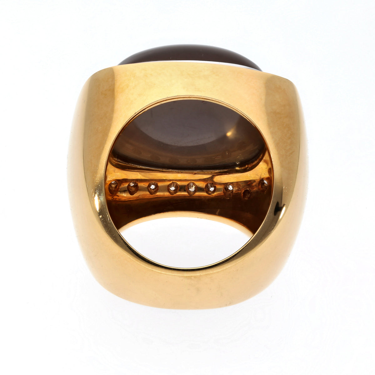 Mondstein-Brillant Ring