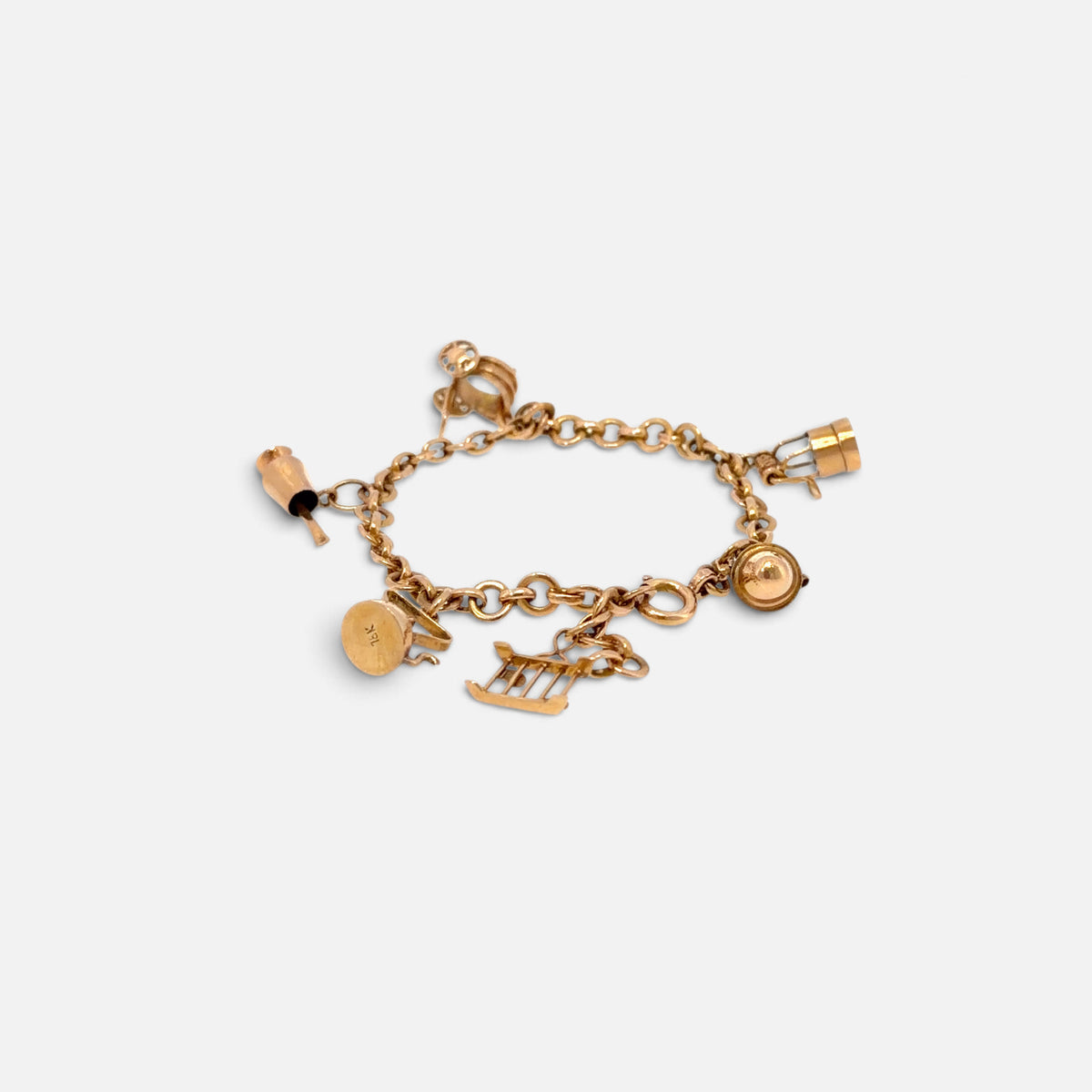 Charm-Armband "Gartenmotive"