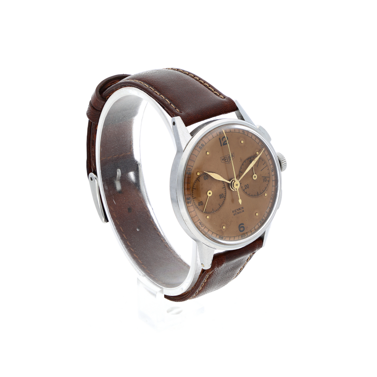 HEUER CHRONOGRAPH – ZIFFERBLATT MIT «BEYER ZÜRICH»
