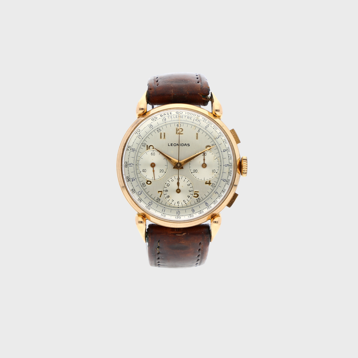 LEONIDAS CHRONOGRAPH – 18K ROSÉGOLD