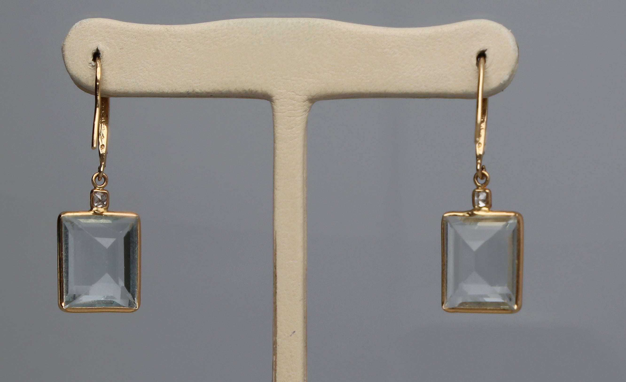 Ohrhänger Aquamarin