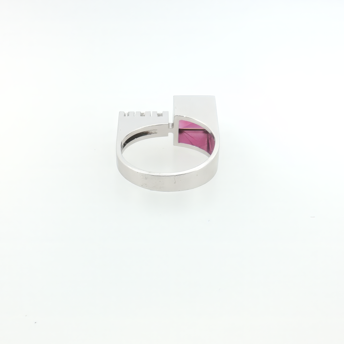Granat-Brillantring