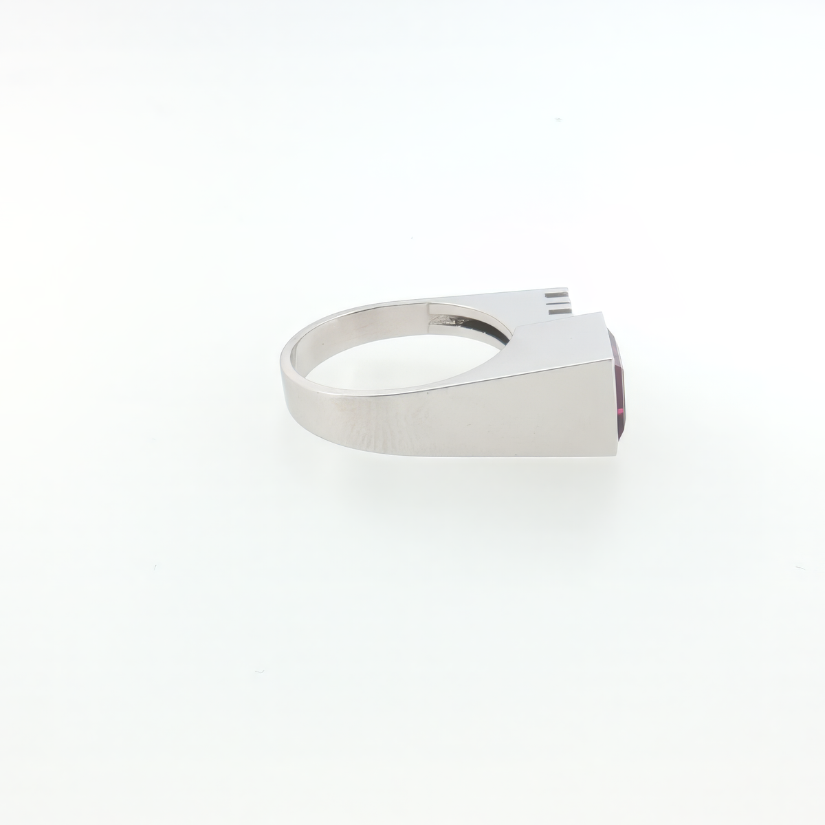 Granat-Brillantring