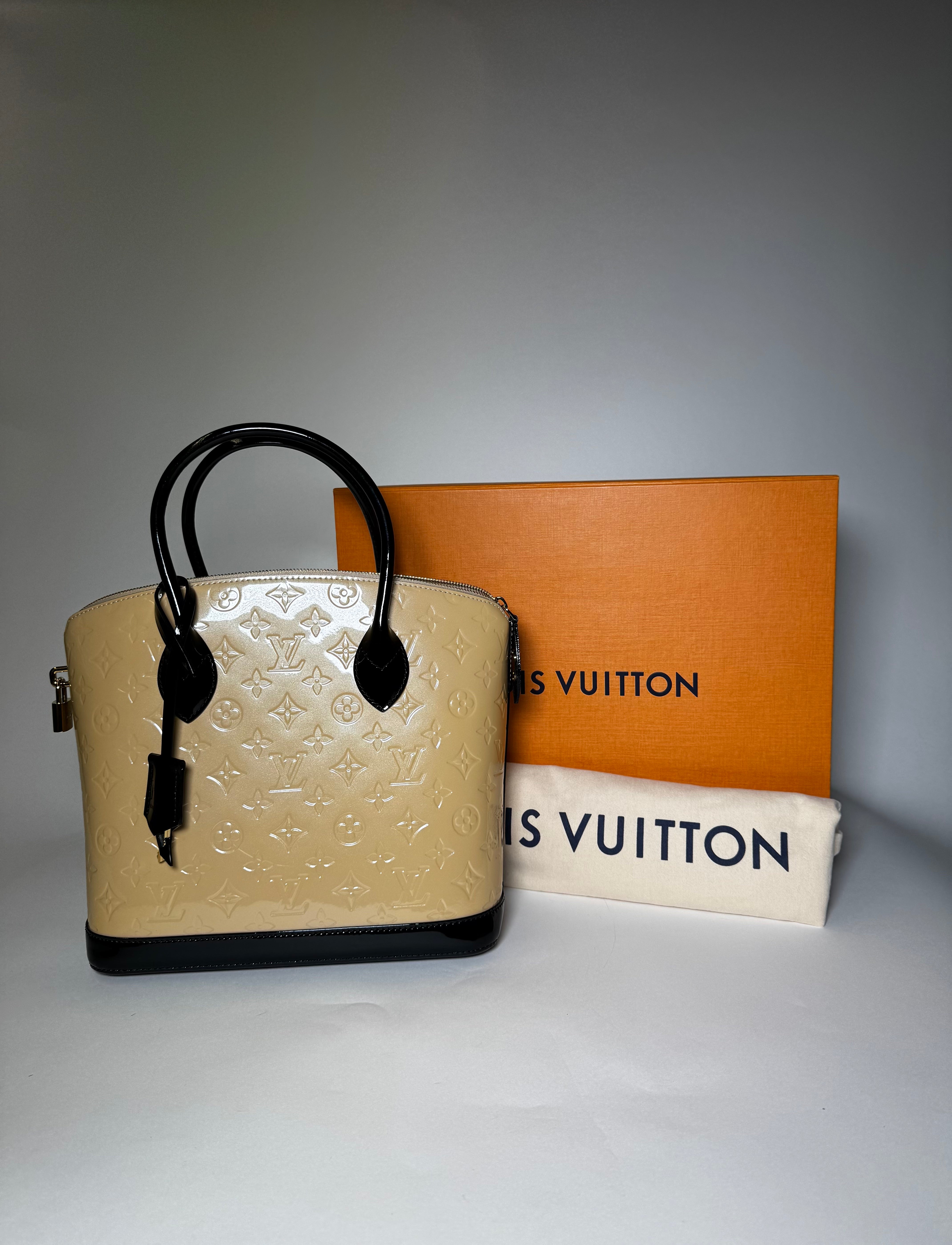 Louis Vuitton Monogram Vernis Lockit PM
