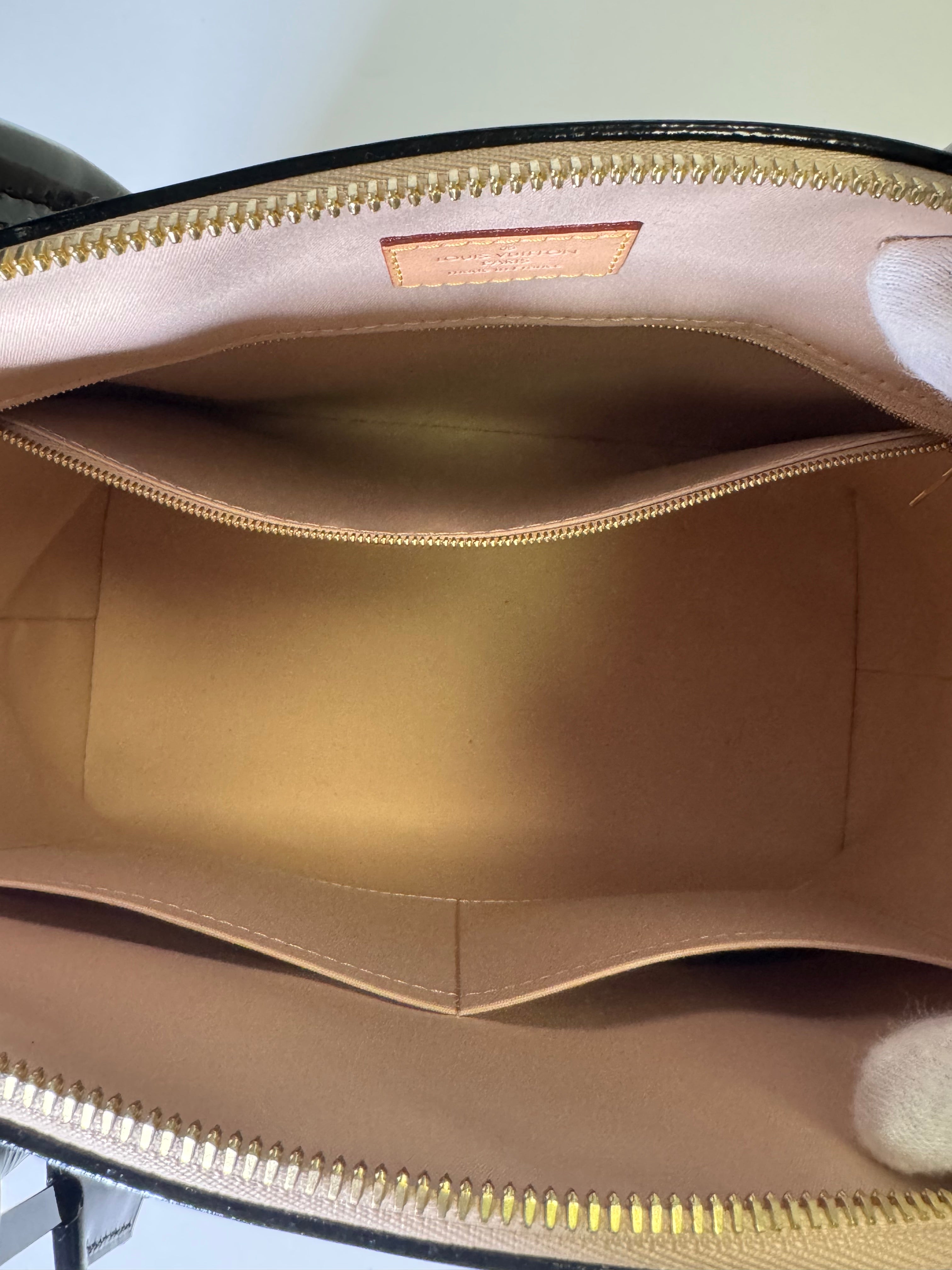 Louis Vuitton Monogram Vernis Lockit PM