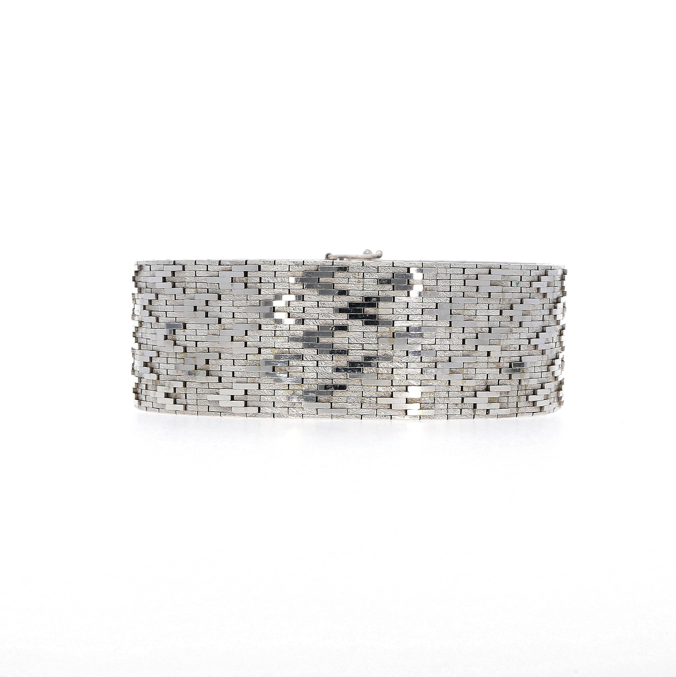 Weissgold Armband