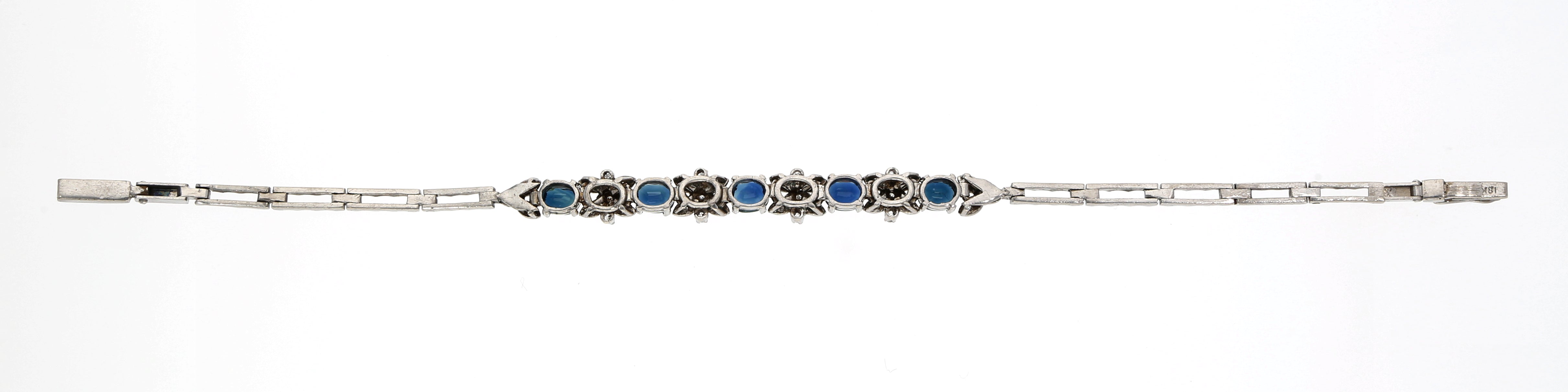 Saphir-Brillant Armband