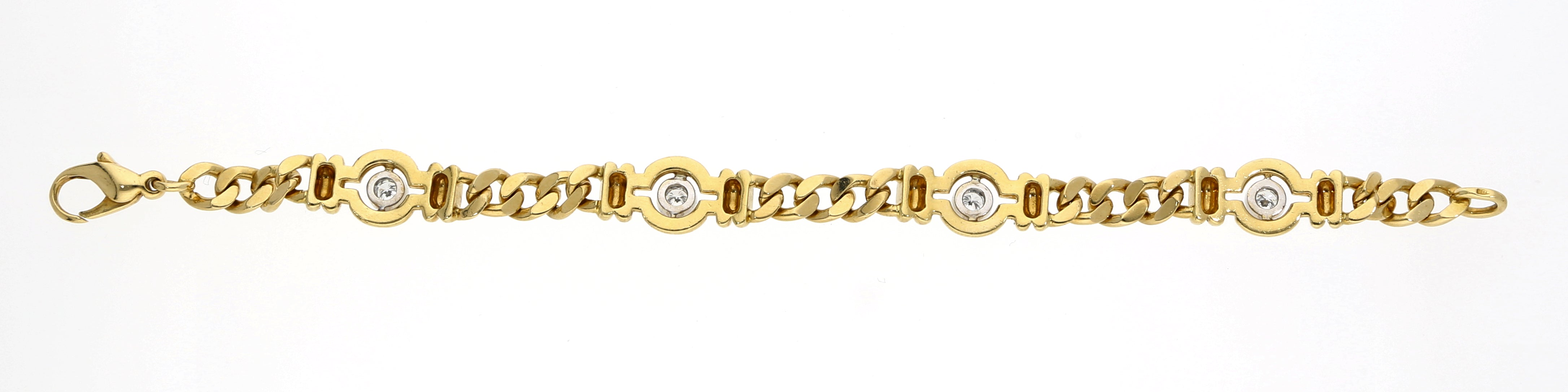 Gold-Brillanten Armband