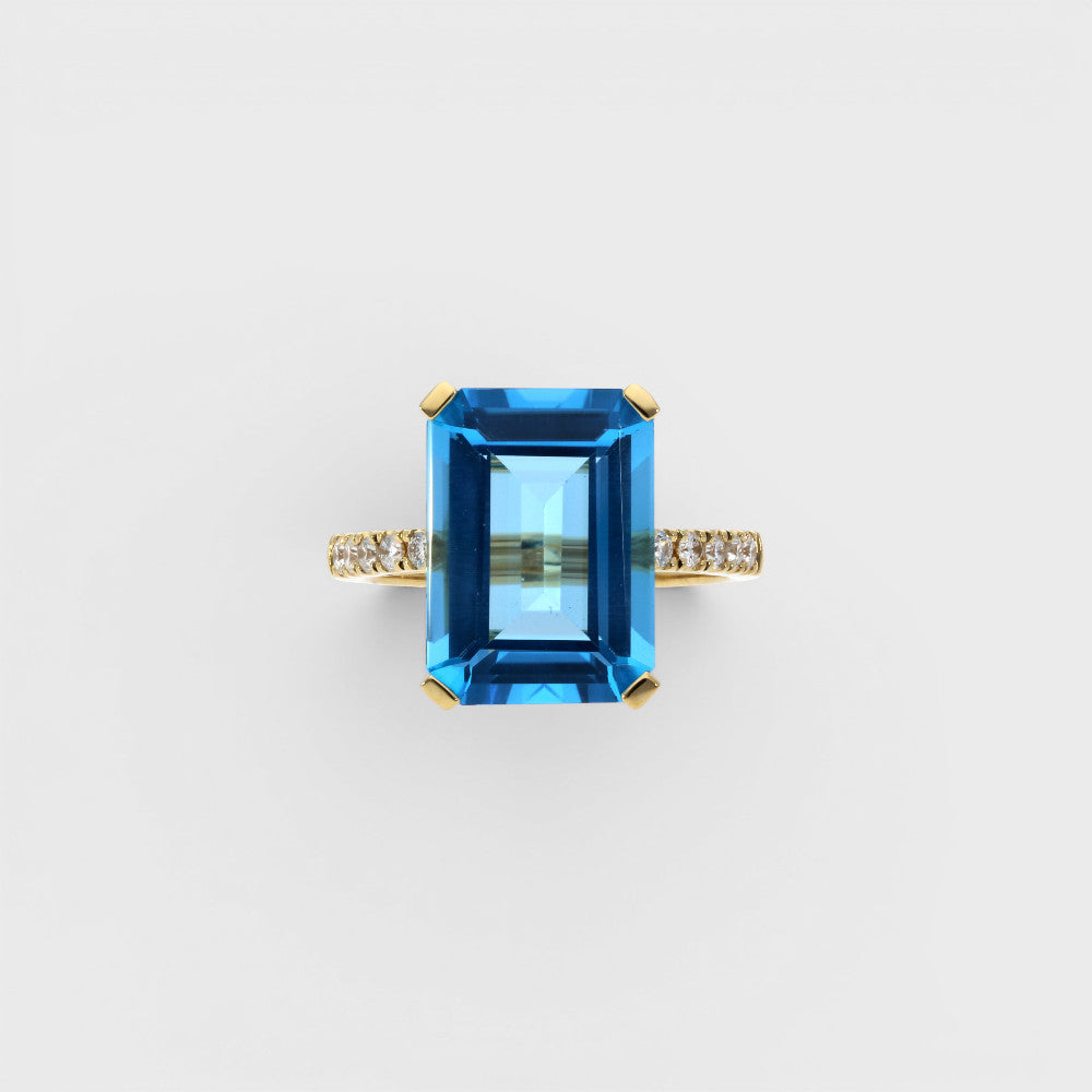 Topas Brillant Ring