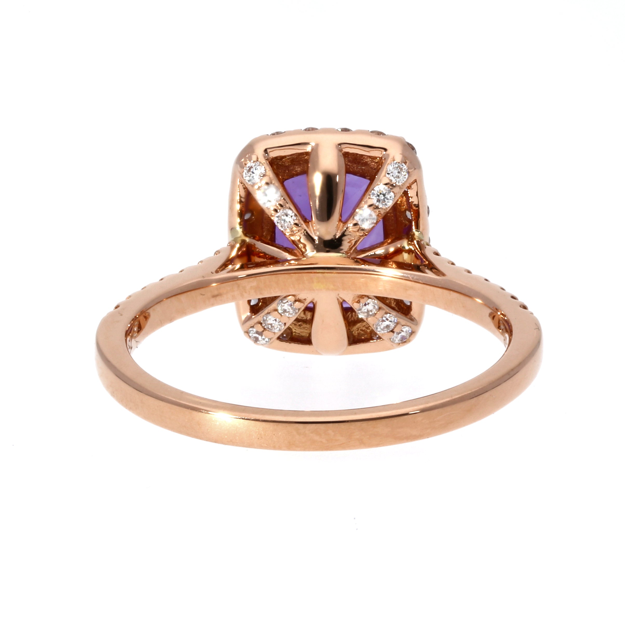 Amethyst Brillant Ring