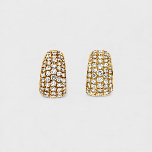 Brillant-Ohrcreolen/Clips