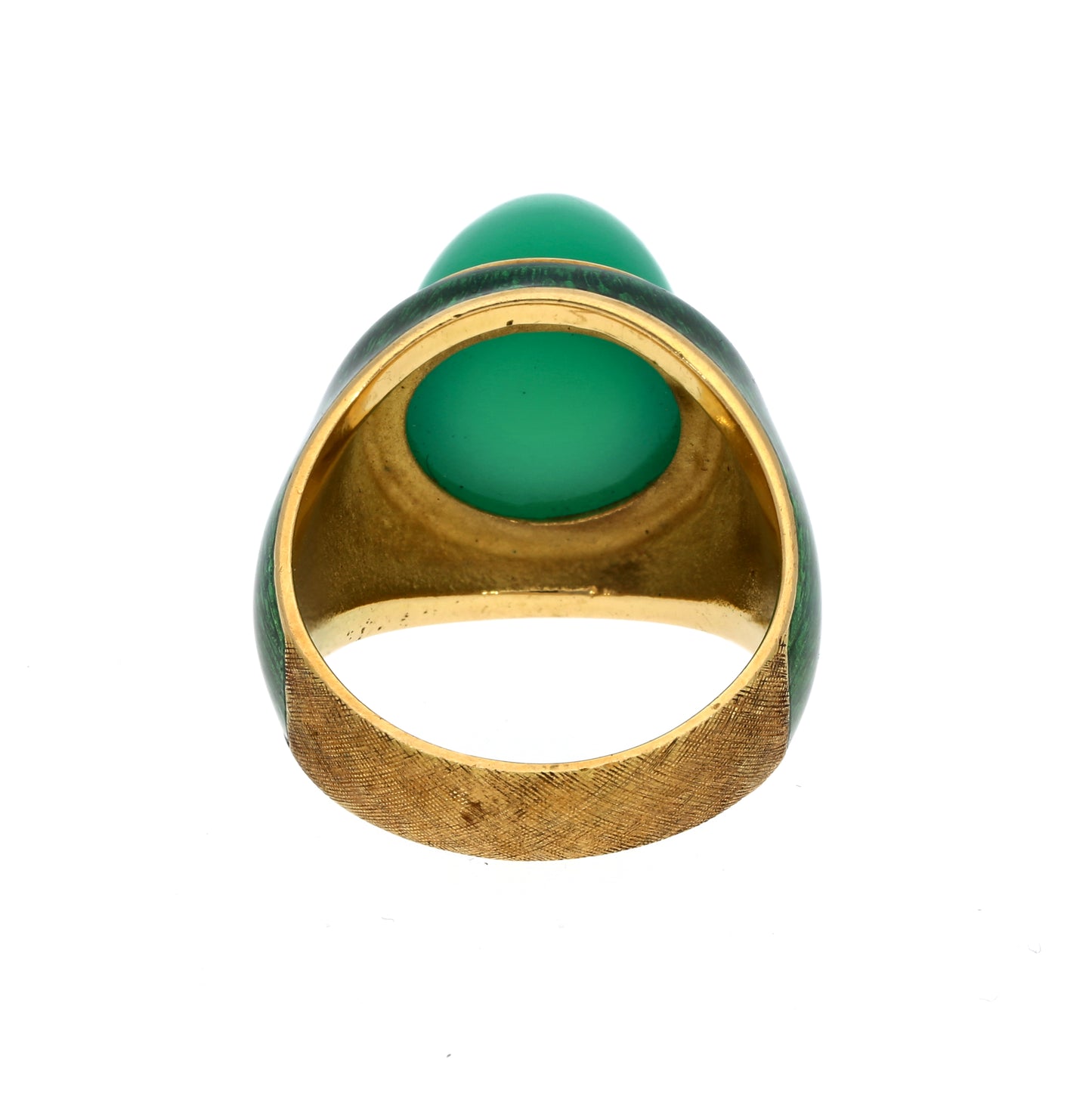 Chrysopras-Ring