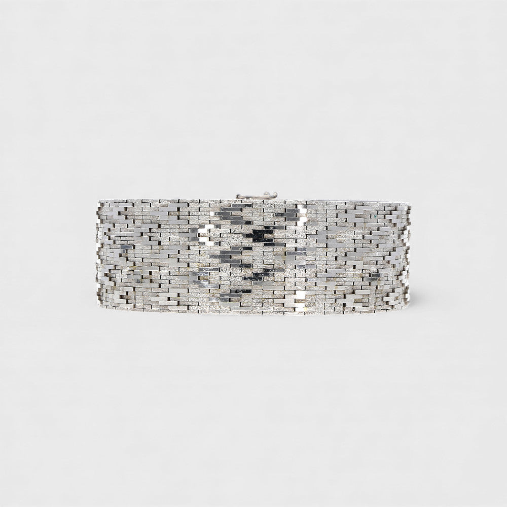 Weissgold Armband