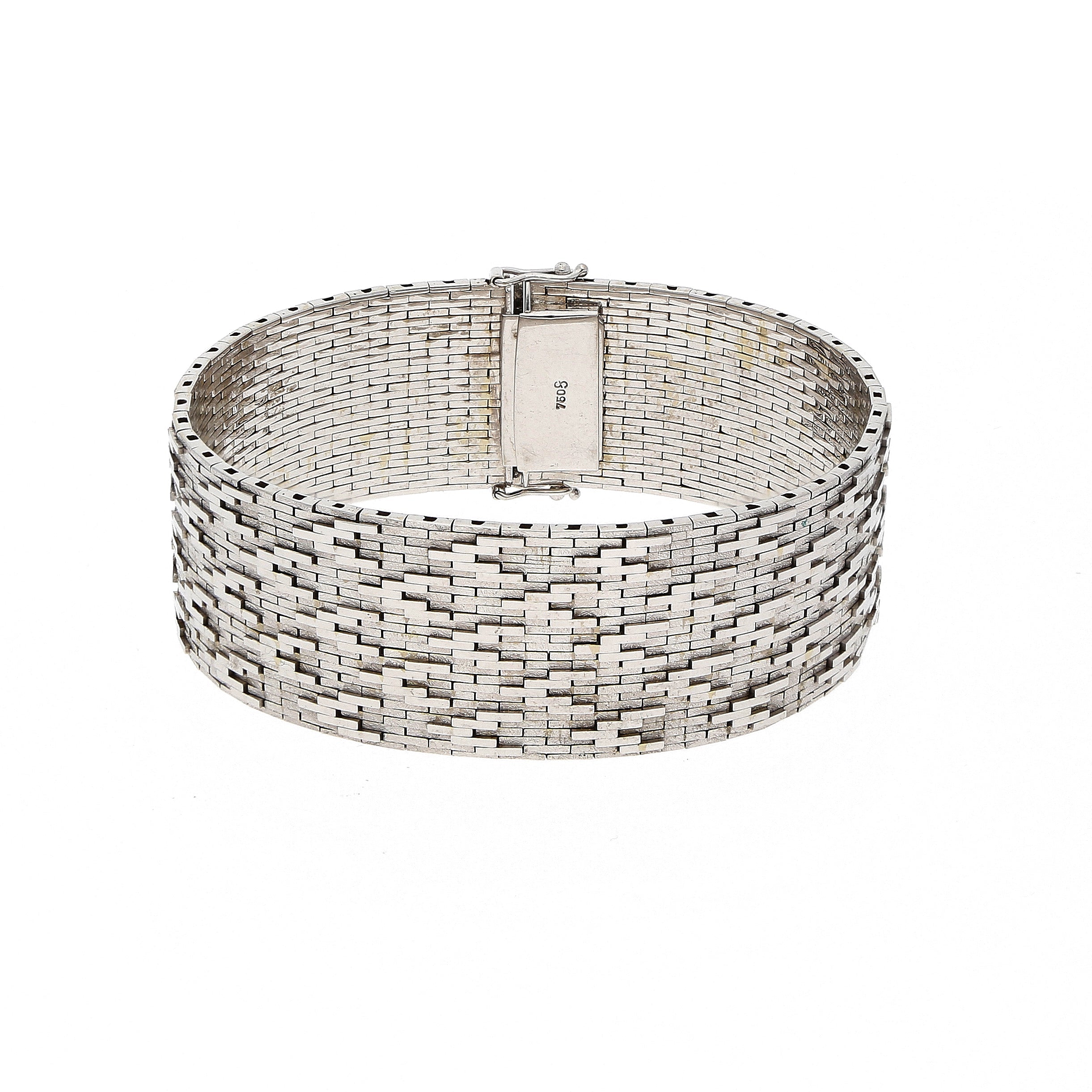 Weissgold Armband