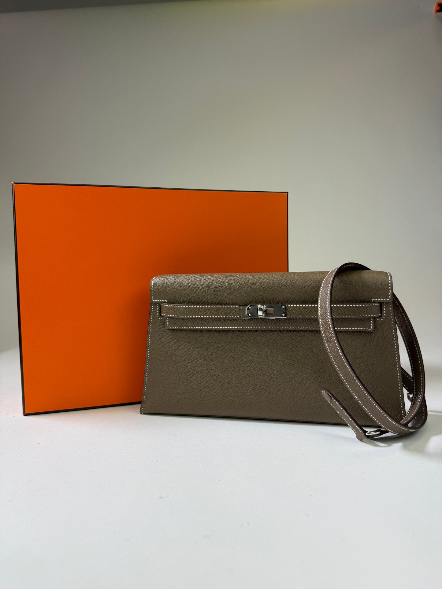 Hermès Kelly Elan, Etoupe, 2025