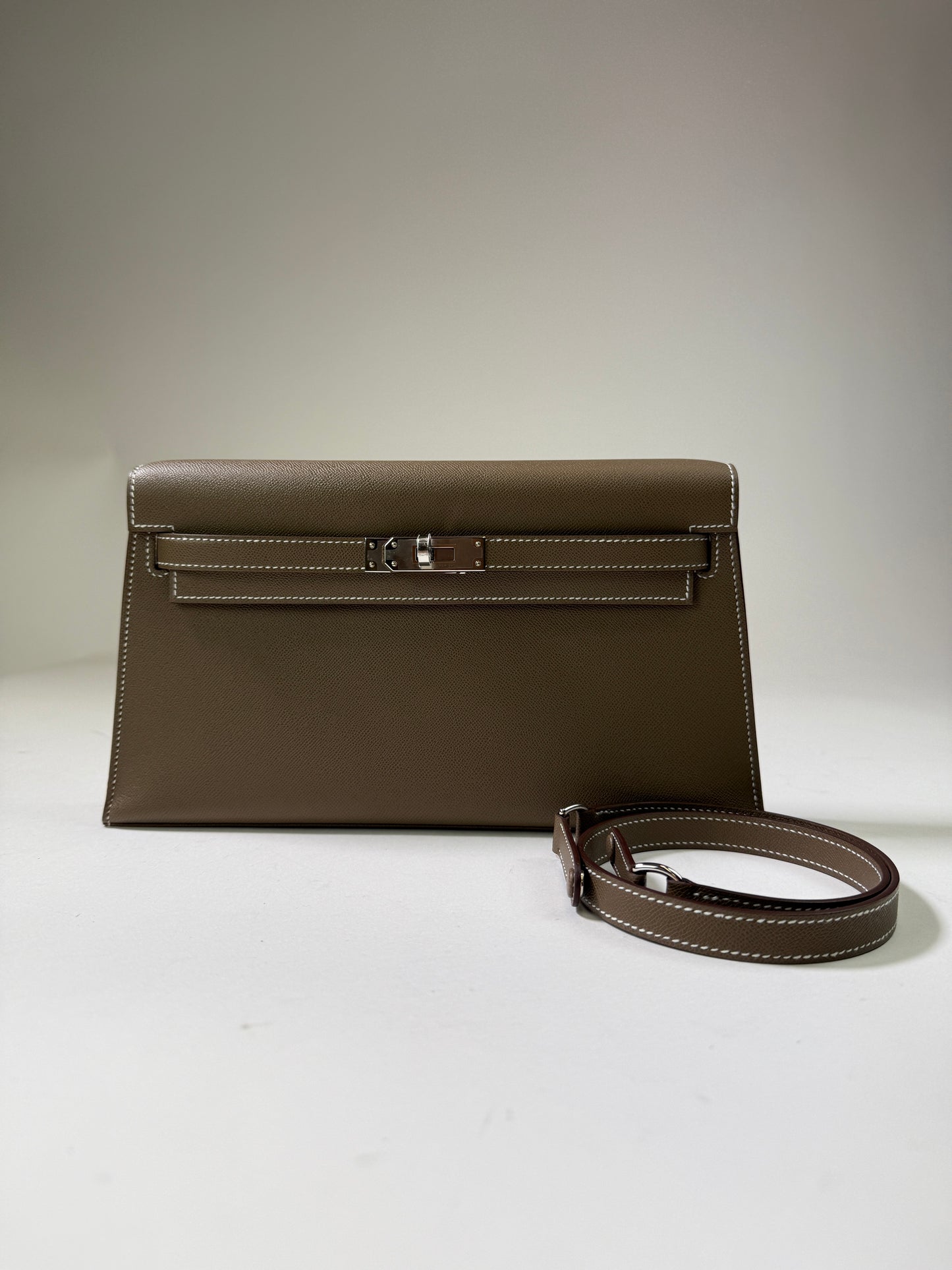 Hermès Kelly Elan, Etoupe, 2025