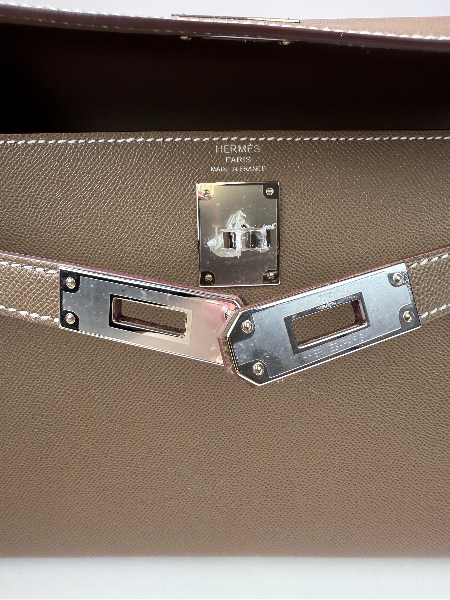 Hermès Kelly Elan, Etoupe, 2025