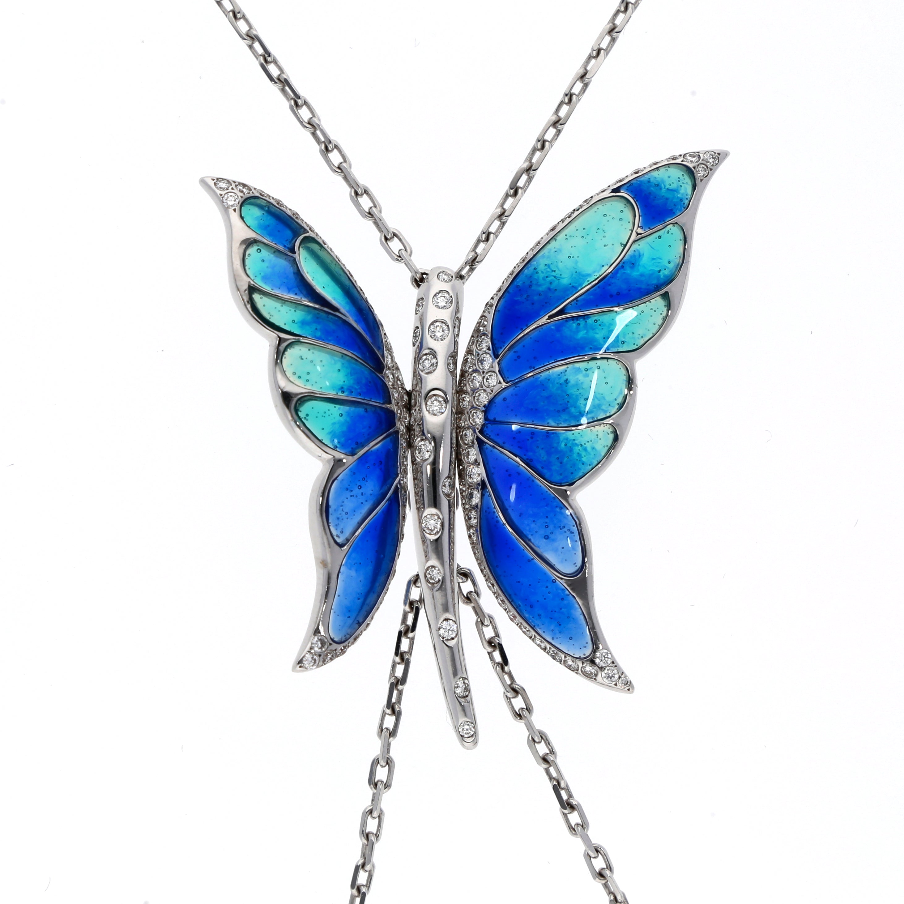 Schmetterling Collier