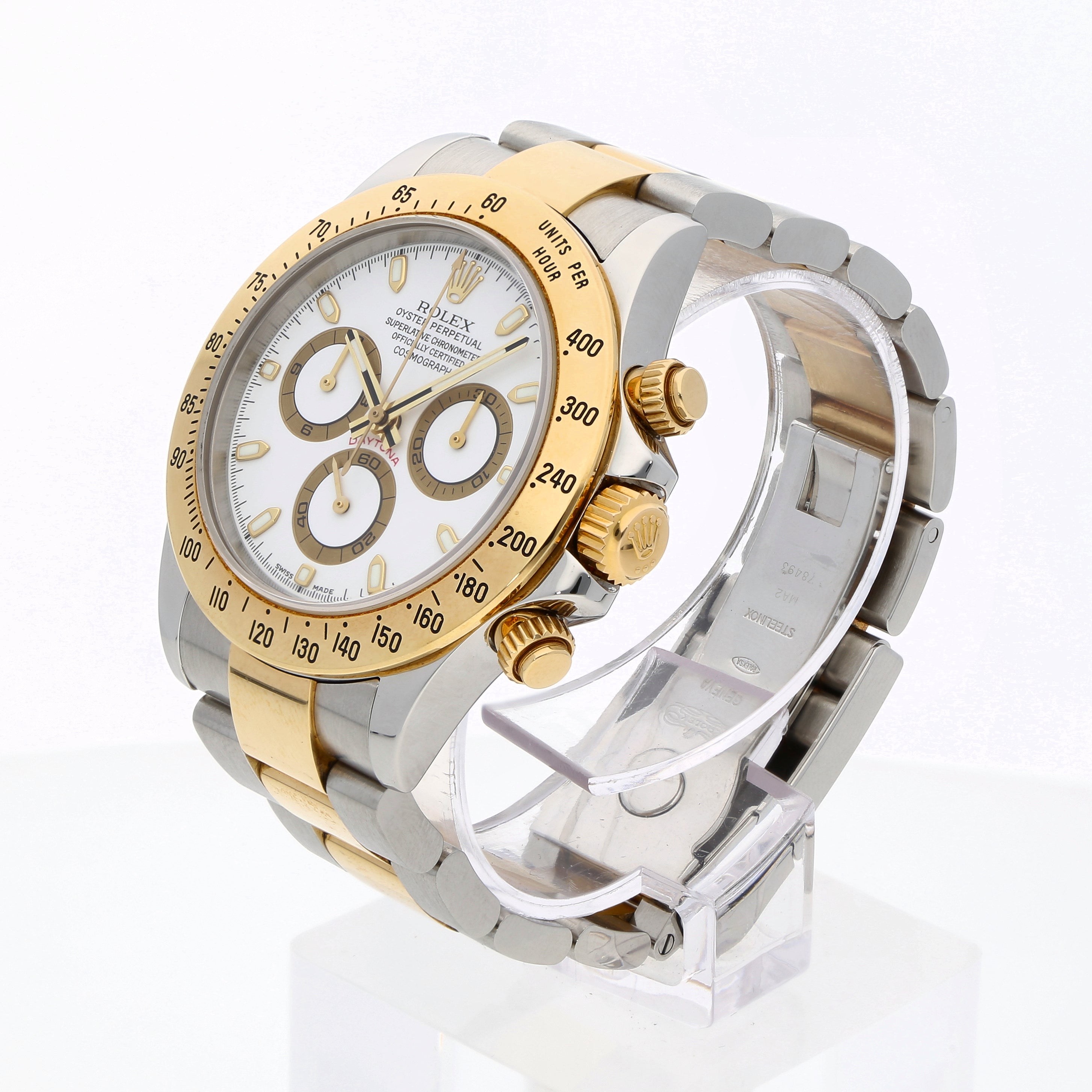 ROLEX Cosmograph Daytona Rolesor Jaune - Two-Tone Icon