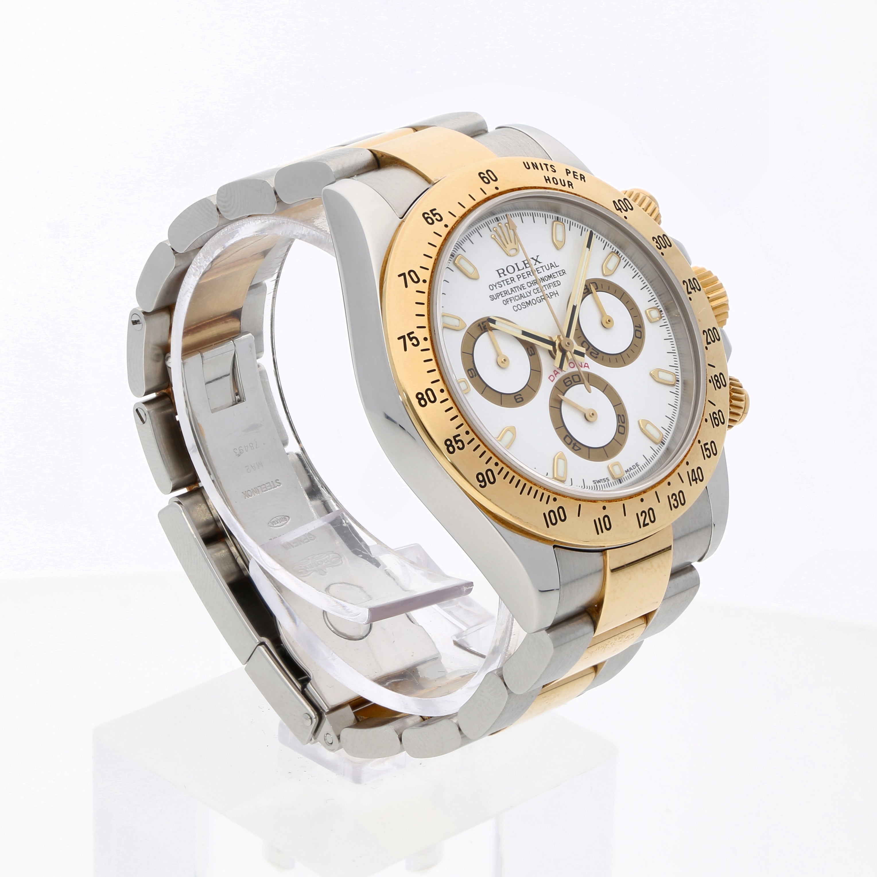ROLEX Cosmograph Daytona Rolesor Jaune - Two-Tone Icon