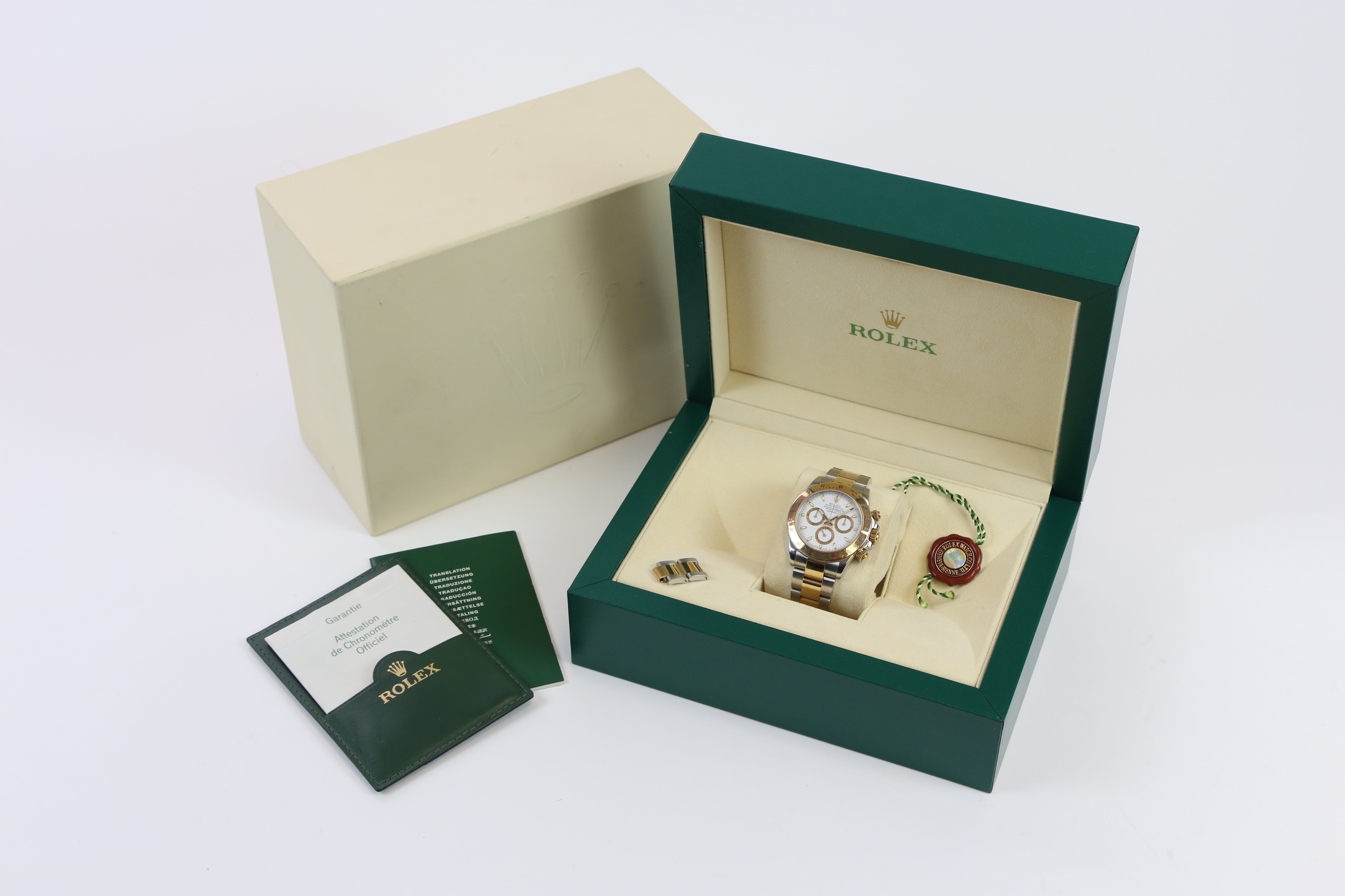 ROLEX Cosmograph Daytona Rolesor Jaune - Two-Tone Icon