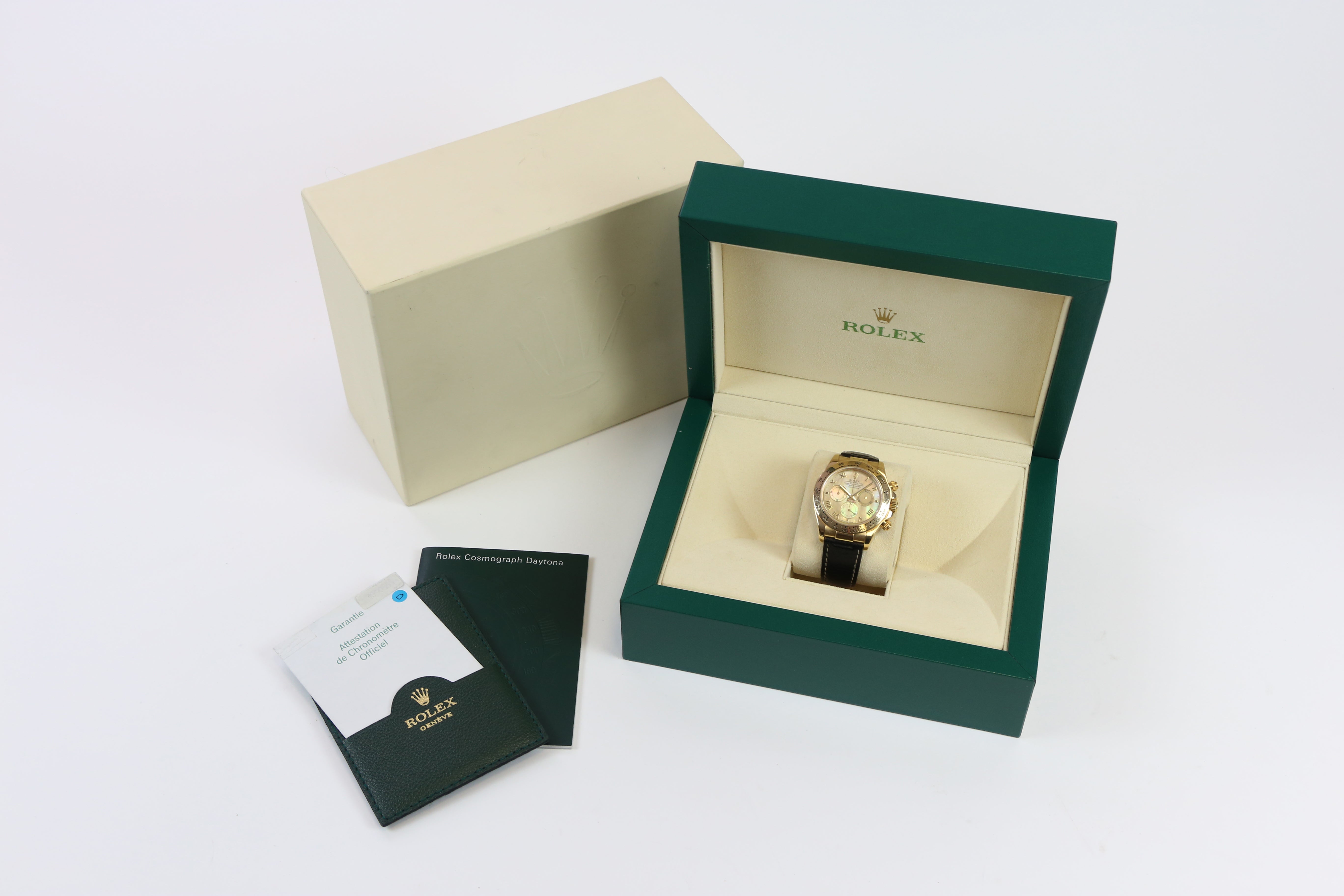 Rolex Oyster Perpetual Cosmograph Daytona "Yellow Mother of Pearl"